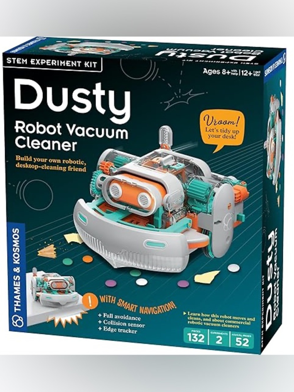Dusty Robot Vacuum Cleaner Stem Experiment Kit.  Brand New In Box.  MSRP $35